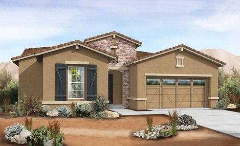 New construction Single-Family house 22852 E. San Tan Boulevard, Queen Creek, AZ 85142 Hacienda Series - Crimson- photo 0
