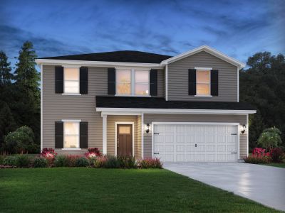 New construction Single-Family house Brentwood, Ennis Road, Angier, NC 27501 - photo