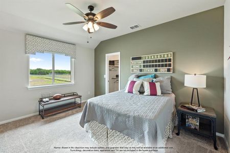 New construction Single-Family house 1074 Fleetwood Drive, Justin, TX 76247 Spring Cress- photo 32 32