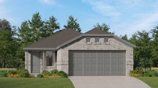 New construction Single-Family house 1443 Cactus Rose Drive, Conroe, TX 77301 Oakridge- photo 0