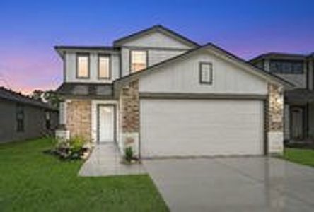 New construction Single-Family house 22309 Donnie Court, New Caney, TX 77357 Aurora- photo 1 1