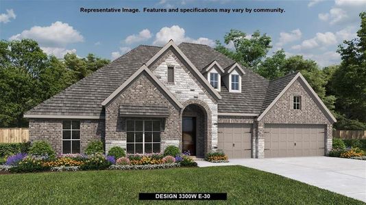 New construction Single-Family house 215 Wooded Rill Court, Willis, TX 77318 Design 3300W- photo 0