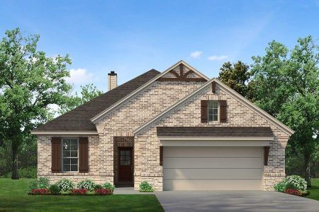 New construction Single-Family house 1317 Hickory Court, Weatherford, TX 76086 Lavon- photo 0