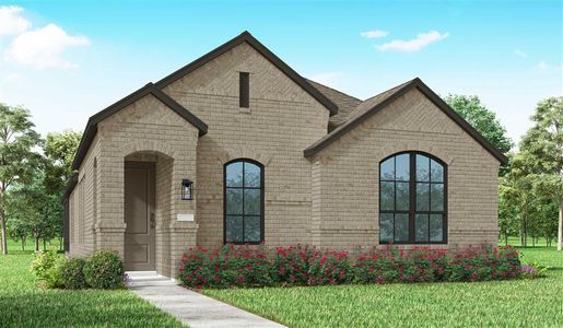 New construction Single-Family house 5410 Peach Garden Way, Manvel, TX 77578 Dawson- photo 0