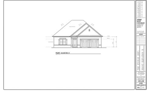 New construction Single-Family house Etowah Hip, 240 Brookstone Trail, Dawsonville, GA 30534 - photo