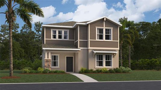 New construction Single-Family house 2024 Shaggy Fisher Drive, Apopka, FL 32712 Harmony- photo 0