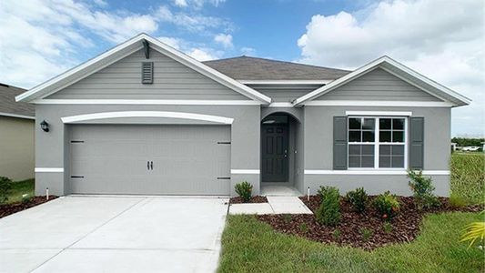 New construction Single-Family house 3505 Whale Rock Court, Lakeland, FL 33811 Cali- photo 0