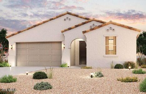 New construction Single-Family house 1846 S 245Th Drive, Buckeye, AZ 85326 Plan 6- photo 0