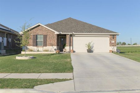 New construction Single-Family house 10512 Muckleshoot Street, Fort Worth, TX 76179 The Preston- photo 1 1