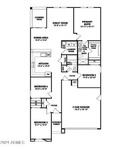New construction Single-Family house 16695 N Lunar Street, Maricopa, AZ 85138 Finlay- photo 1 1