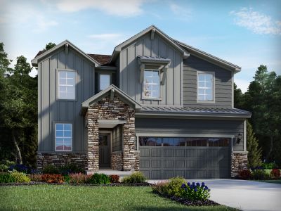 New construction Single-Family house The Silver Sage, 8177 Mount Ouray Road, Littleton, CO 80125 - photo