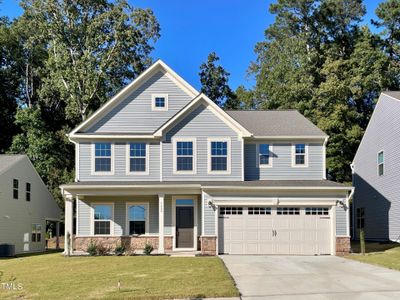 New construction Single-Family house 1656 Crimson Leaf Lane, Wake Forest, NC 27587 - photo 0