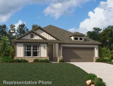 New construction Single-Family house 204 Duck Lake Loop, Anna, TX 75409 Bowie Homeplan- photo 0 0