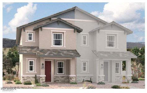 New construction Single-Family house 2917 N Evergreen Street, Buckeye, AZ 85396 Boston- photo 0