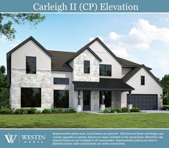 New construction Single-Family house The Carleigh II, 26531 Gleaming Dawn Way, Richmond, TX 77406 - photo