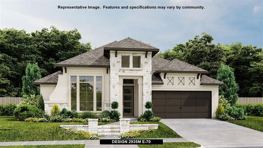 New construction Single-Family house Design 2935M, 15307 Le Reve Lane, Conroe, TX 77302 - photo
