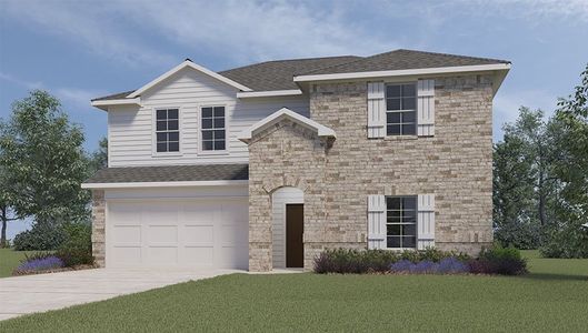 New construction Single-Family house 527 Cicero Lane, Magnolia, TX 77354 Plan E40P (Horton-e)- photo 0