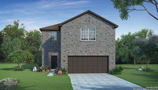 New construction Single-Family house 14320 Iron Knight, San Antonio, TX 78253 Rayburn II- photo 0 0