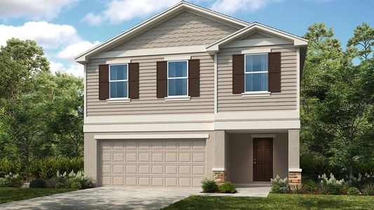 New construction Single-Family house 204 Acorn Road, Haines City, FL 33844 Elm- photo 0