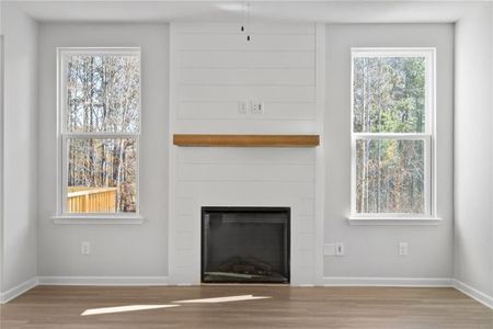 New construction Single-Family house 305 Riverwood Pass, Dallas, GA 30157 The Willow D - Unfinished Basement- photo 25 25