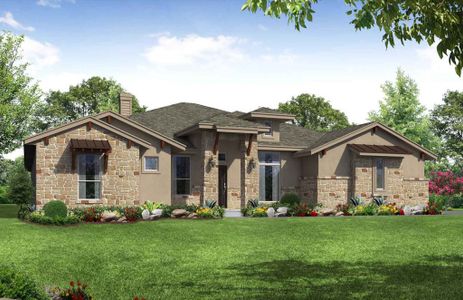 New construction Single-Family house Braunig, 118 Double Eagle Ranch Drive, Cedar Creek, TX 78612 - photo