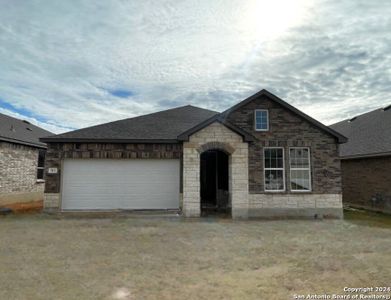 New construction Single-Family house 316 Sonata Canyon, Spring Branch, TX 78070 Leander Homeplan- photo 8 8