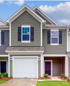 New construction Townhouse house 2747 Yeager Drive Nw, Concord, NC 28027 Manchester - Smart Series Townhomes- photo 0