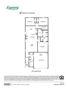 New construction Single-Family house 4730 Merganser Bluff, Crandall, TX 75114 1519 Vancouver- photo 1 1