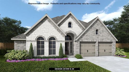 New construction Single-Family house 8706 Fairway Palms Drive, Cypress, TX 77433 - photo 1 1