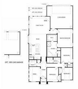 New construction Single-Family house Concept 2086, 3047 Redden Lane, Midlothian, TX 76065 - photo