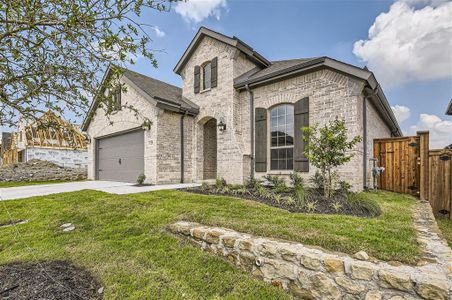 New construction Single-Family house 128 Tierra Blanca Lane, Rhome, TX 76078 Plan 1520- photo 1 1