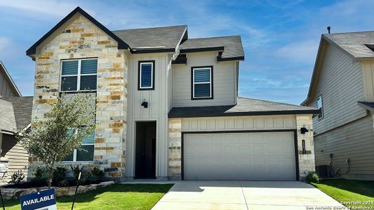 New construction Single-Family house 20811 Rindle Lane, San Antonio, TX 78266 The Naples- photo 0