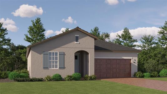 New construction Single-Family house 10825 Tupper Cay Drive, San Antonio, FL 33576 Dawning  II- photo 0