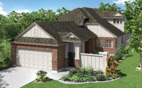 New construction Single-Family house 1628 Macadamia Court, Aubrey, TX 76227 - photo 0