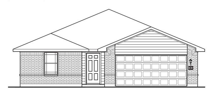 New construction Single-Family house Pueblo, 1200 Millpointe Lane, Dayton, TX 77535 - photo