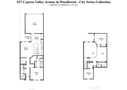 New construction Condo/Apt house 527 Cypress Valley, Montgomery, TX 77316 Ashford Plan- photo 1 1