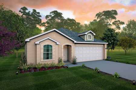 New construction Single-Family house 931 Alaska Cedar Drive, Crosby, TX 77532 Aquila- photo 0