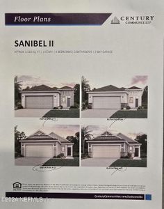 New construction Single-Family house 291 Montgomery Court, Palm Coast, FL 32164 The Sanibel II- photo 0