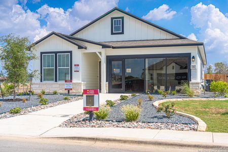 New construction Single-Family house 1951 Scare Crow, New Braunfels, TX 78130 The Garden View- photo 0