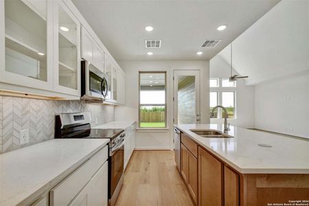 New construction Single-Family house 418 Mule Deer Grove, Cibolo, TX 78108 Matisse Plan- photo