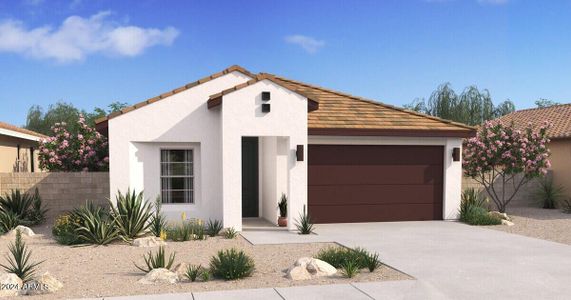 New construction Single-Family house 3700 S 234Th Lane, Buckeye, AZ 85326 Clyde- photo 0