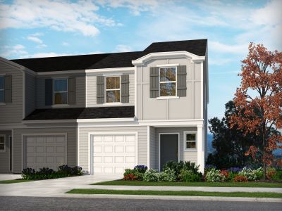 New construction Townhouse house Topaz, 480 Tayberry Lane, Fort Mill, SC 29715 - photo