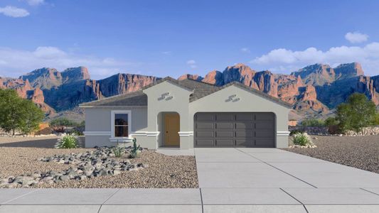 New construction Single-Family house 12096 E Aster Ln, Florence, AZ 85132 Cali- photo 0