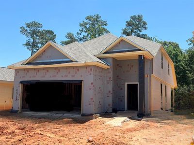 New construction Single-Family house 9360 Hard Rock Road, Conroe, TX 77303 Newport Homeplan- photo 2 2