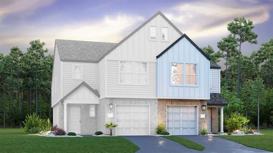 New construction Townhouse house 7308 Sparkling Light Dr, Unit B, Del Valle, TX 78617 - photo 0