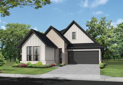 New construction Single-Family house Eastland, 29703 Bur Creek Lane, Fulshear, TX 77441 - photo
