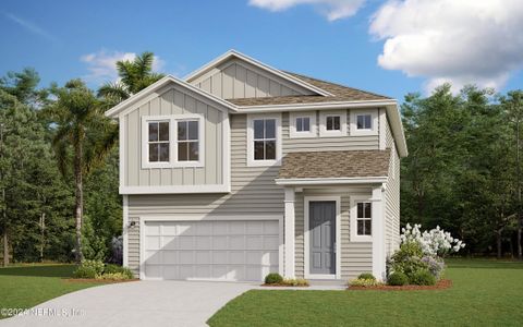 New construction Single-Family house 1089 Brook Forest Drive, 587, Unit 587, Saint Augustine, FL 32092 Nassau- photo 0