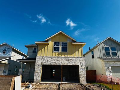 New construction Single-Family house 125 Travis Ln, Liberty Hill, TX 78642 Granbury Homeplan- photo 0