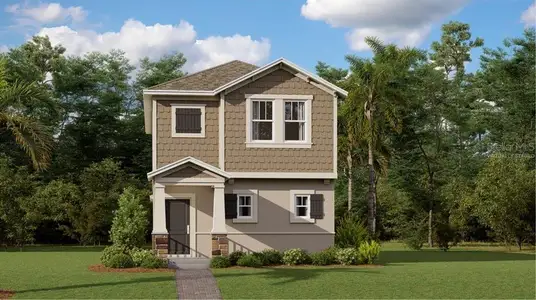 New construction Single-Family house 6975 Rosy Sky Avenue, Orlando, FL 32829 Autumn- photo 0