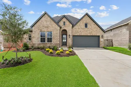 New construction Single-Family house 31807 Snapdragon Glen Trail, Hockley, TX 77447 Blossom (2280-HV-45)- photo 0